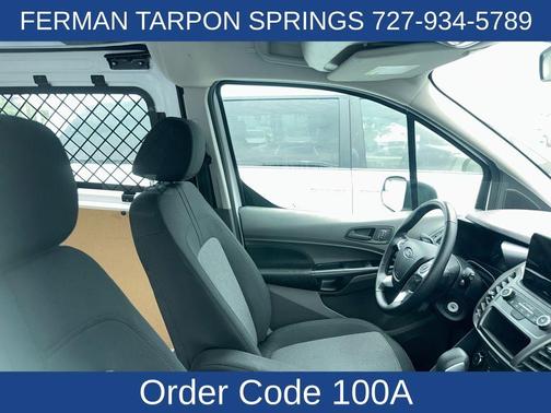 Frozen White 2022 Ford Transit Connect XL