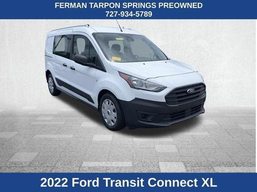 Frozen White 2022 Ford Transit Connect XL