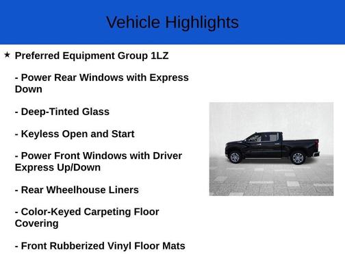 Black 2026 Chevrolet Silverado 1500 LTZ