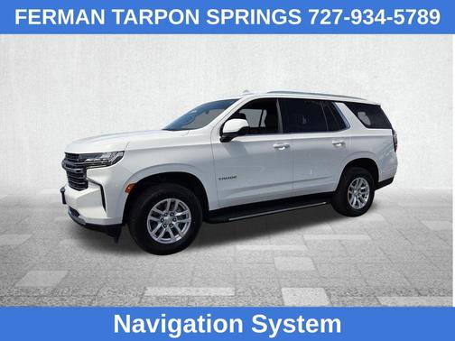 Summit White 2024 Chevrolet Tahoe LT