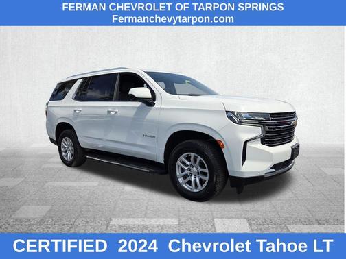 Summit White 2024 Chevrolet Tahoe LT
