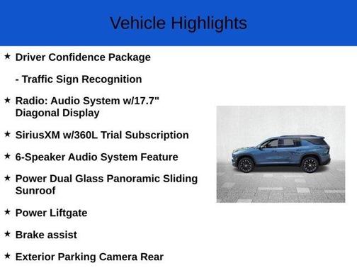 2025 Chevrolet Traverse LT