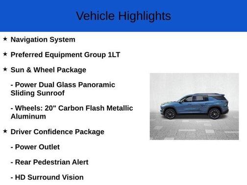 2025 Chevrolet Traverse LT