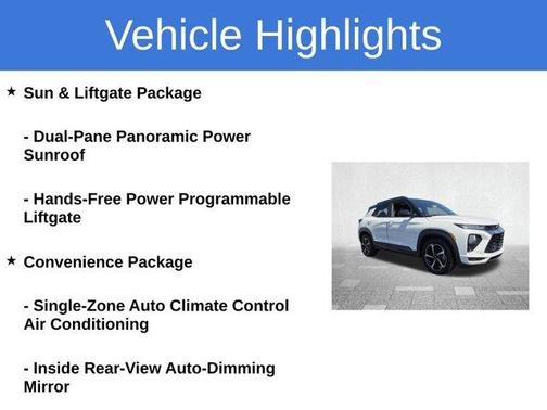 2021 Chevrolet Trailblazer RS