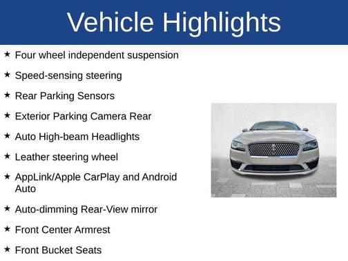 2020 Lincoln MKZ Standard