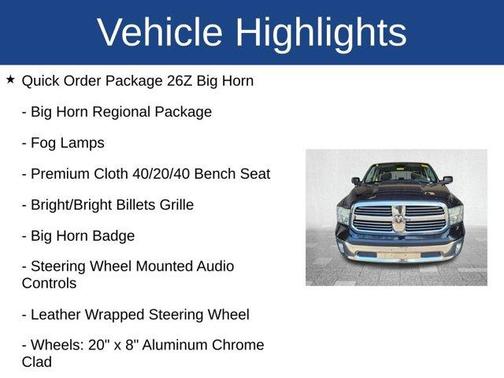 2015 RAM 1500 Big Horn