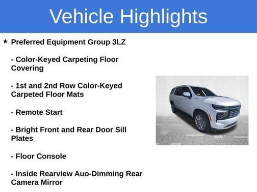 2025 Chevrolet Tahoe High Country