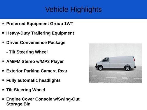 2025 Chevrolet Express 3500 Work Van