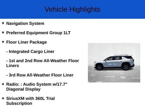 2026 Chevrolet Traverse LT