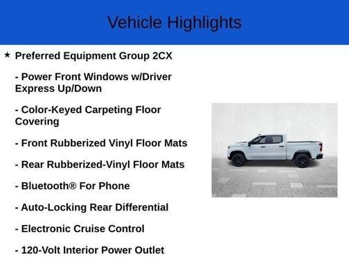 2025 Chevrolet Silverado 1500 Custom Trail Boss