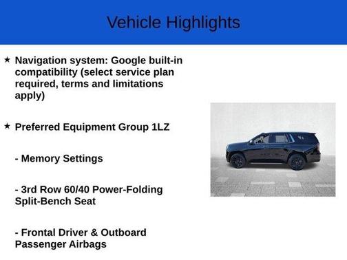 2025 Chevrolet Tahoe Premier