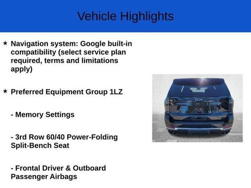 2025 Chevrolet Tahoe Premier