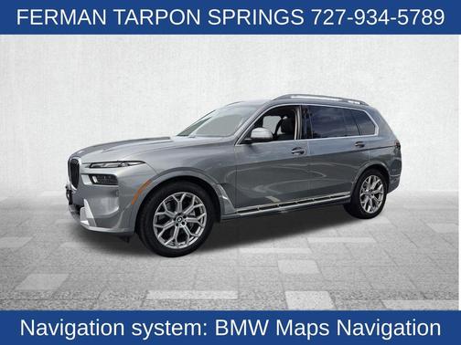 Gray Metallic 2025 BMW X7 xDrive40i