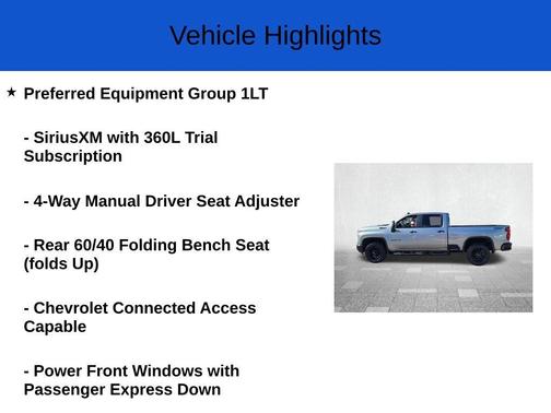 2026 Chevrolet Silverado 2500 LT