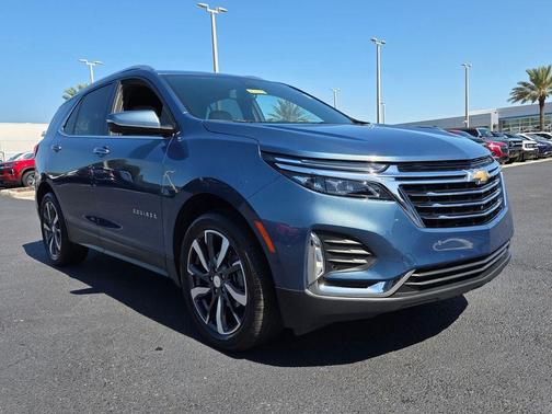 Lakeshore Blue Metallic 2024 Chevrolet Equinox Premier