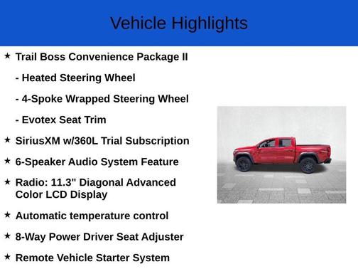 2026 Chevrolet Colorado Trail Boss