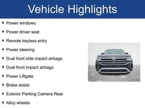 2022 Volkswagen Atlas 2.0T SE w/Technology