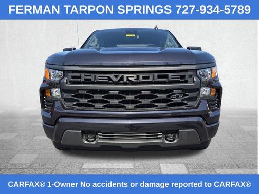 Dark Ash Metallic 2023 Chevrolet Silverado 1500 Custom