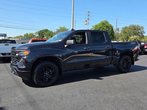 Dark Ash Metallic 2023 Chevrolet Silverado 1500 Custom