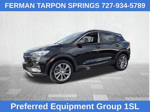 Ebony Twilight Metallic 2023 Buick Encore GX Essence