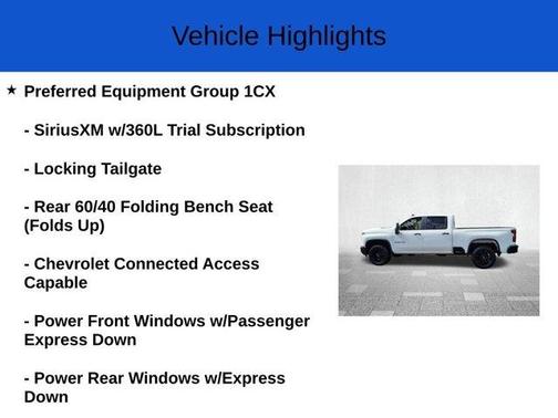 2025 Chevrolet Silverado 2500 Custom