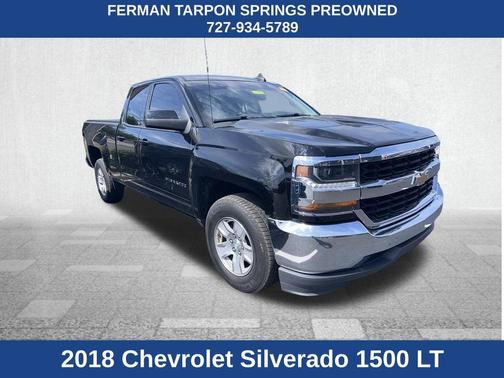 Black 2018 Chevrolet Silverado 1500 1LT