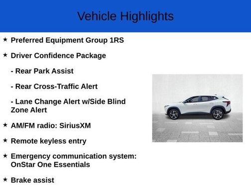 2025 Chevrolet Trax 1RS