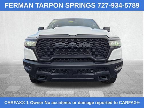 Bright White Clearcoat 2025 RAM 1500 Rebel