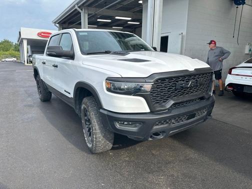 Bright White Clearcoat 2025 RAM 1500 Rebel