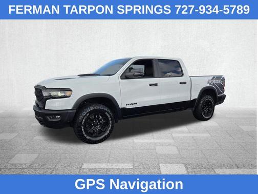 Bright White Clearcoat 2025 RAM 1500 Rebel