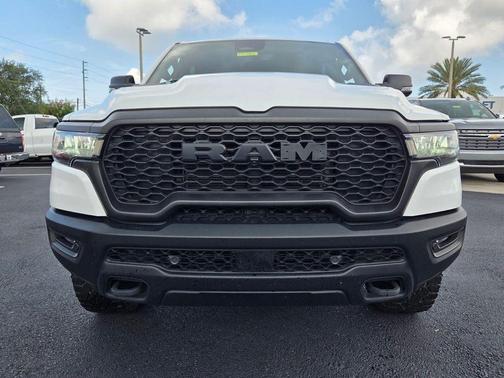 Bright White Clearcoat 2025 RAM 1500 Rebel