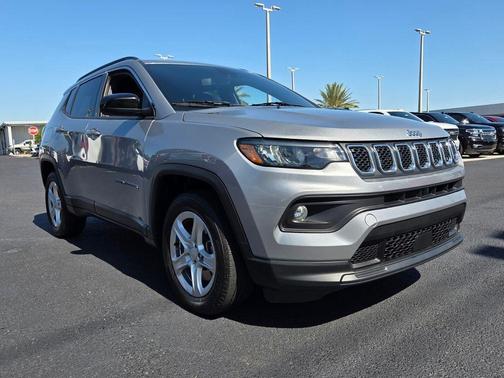 Silver 2024 Jeep Compass Latitude