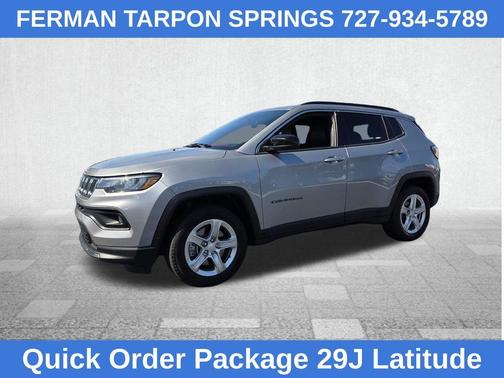 Silver 2024 Jeep Compass Latitude