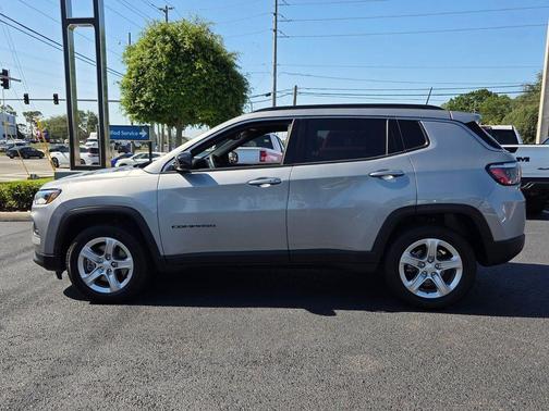 Silver 2024 Jeep Compass Latitude