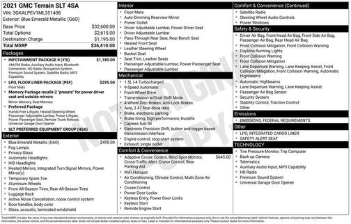 2021 GMC Terrain SLT