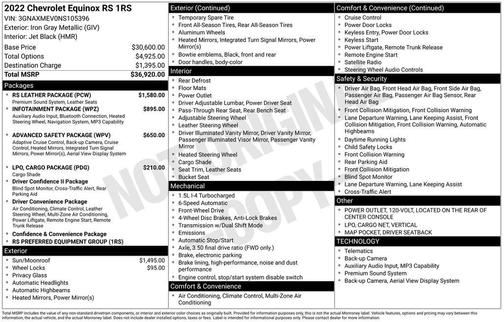 2022 Chevrolet Equinox RS