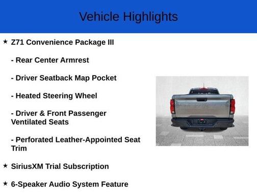 2025 Chevrolet Colorado Z71
