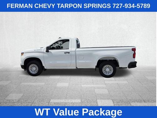Summit White 2026 Chevrolet Silverado 1500 WT
