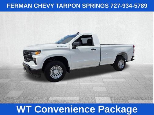 Summit White 2026 Chevrolet Silverado 1500 WT