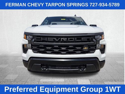 Summit White 2026 Chevrolet Silverado 1500 WT