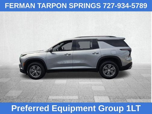Sterling Gray Metallic 2025 Chevrolet Traverse LT