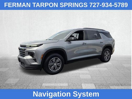 Sterling Gray Metallic 2025 Chevrolet Traverse LT