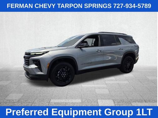 Sterling Gray Metallic 2026 Chevrolet Traverse LT