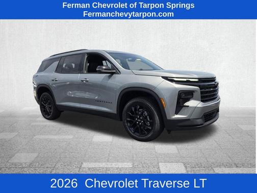Sterling Gray Metallic 2026 Chevrolet Traverse LT