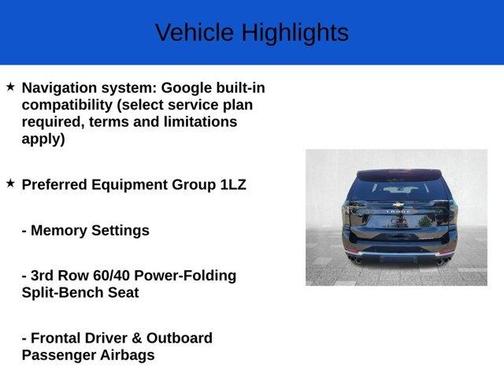 2025 Chevrolet Tahoe Premier