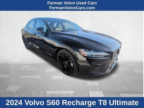 2024 Volvo S60 Recharge Plug-In Hybrid T8 Ultimate Black Edition