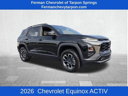 Mosaic Black Metallic 2026 Chevrolet Equinox ACTIV