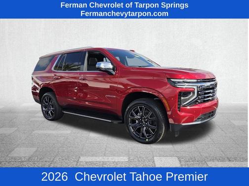 Radiant Red 2026 Chevrolet Tahoe Premier