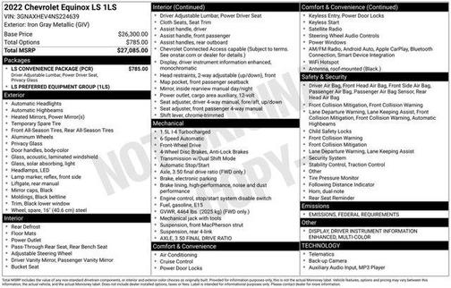 2022 Chevrolet Equinox LS