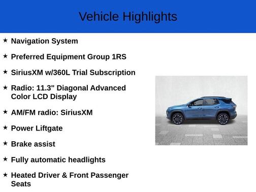 2026 Chevrolet Equinox RS